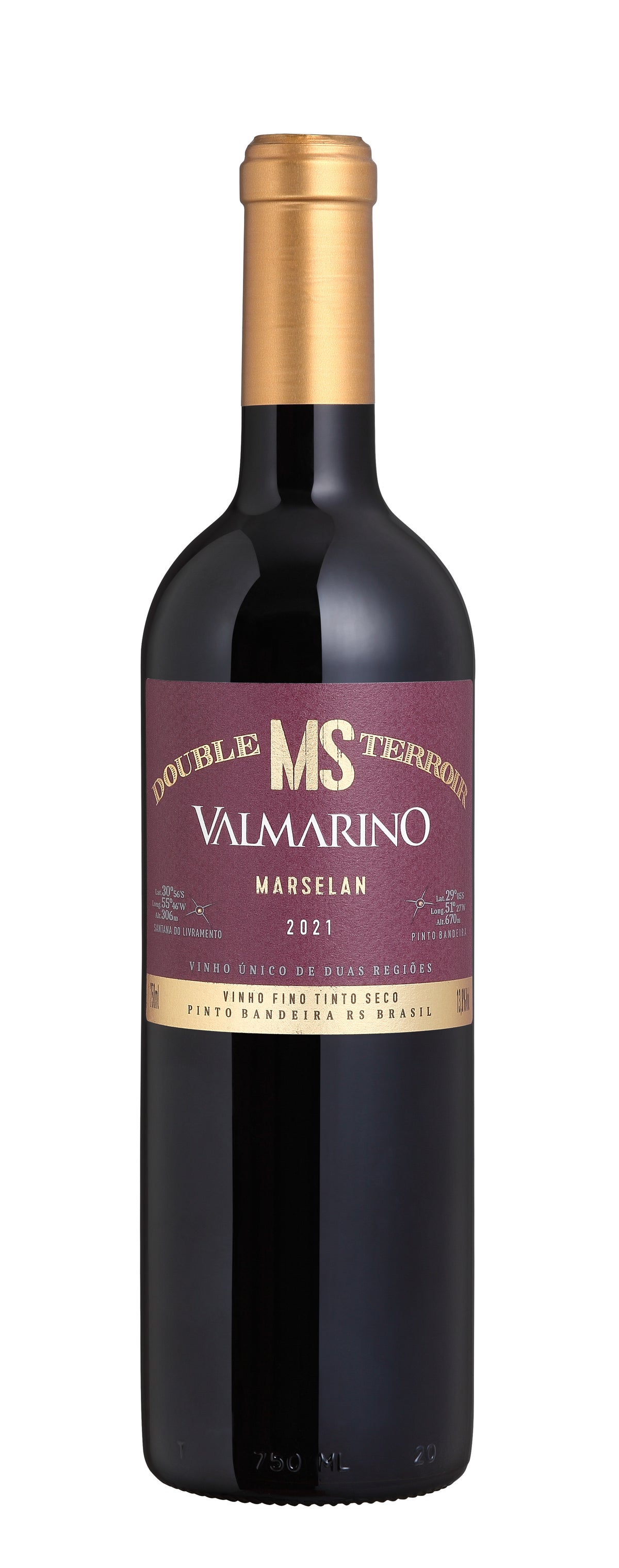 Marselan DOUBLE TERROIR - Safra 2021 – Vinícola Valmarino